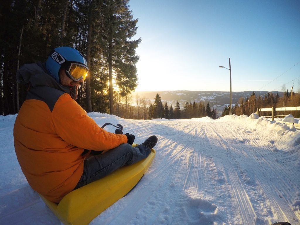 Toboggan Lillehammer Touring Cars Norway